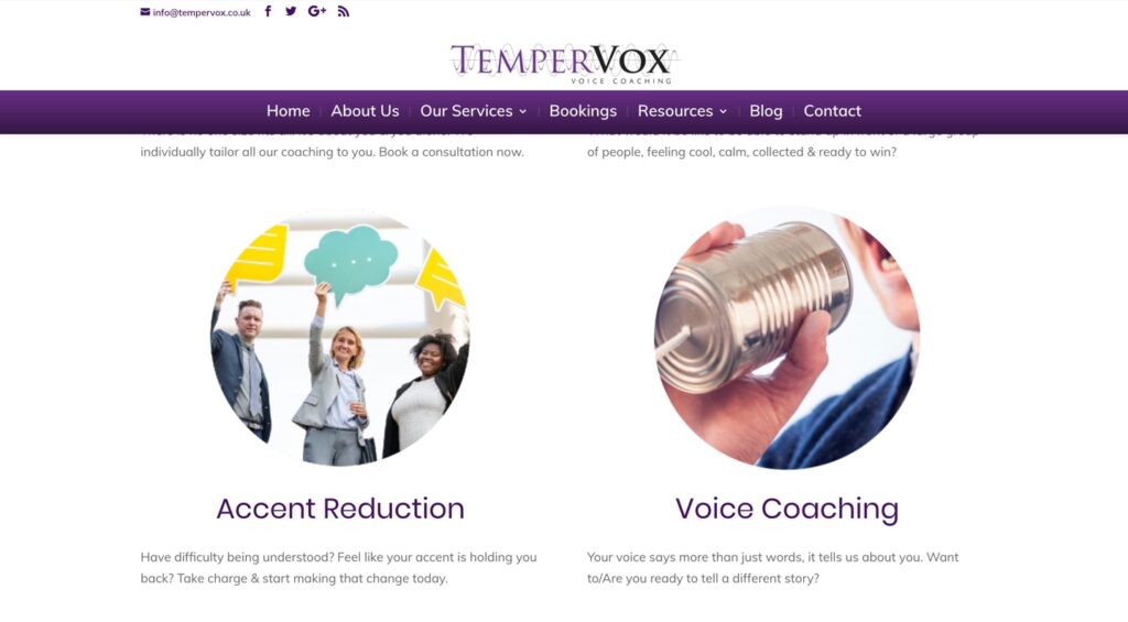 Temper Vox - Home Page 2